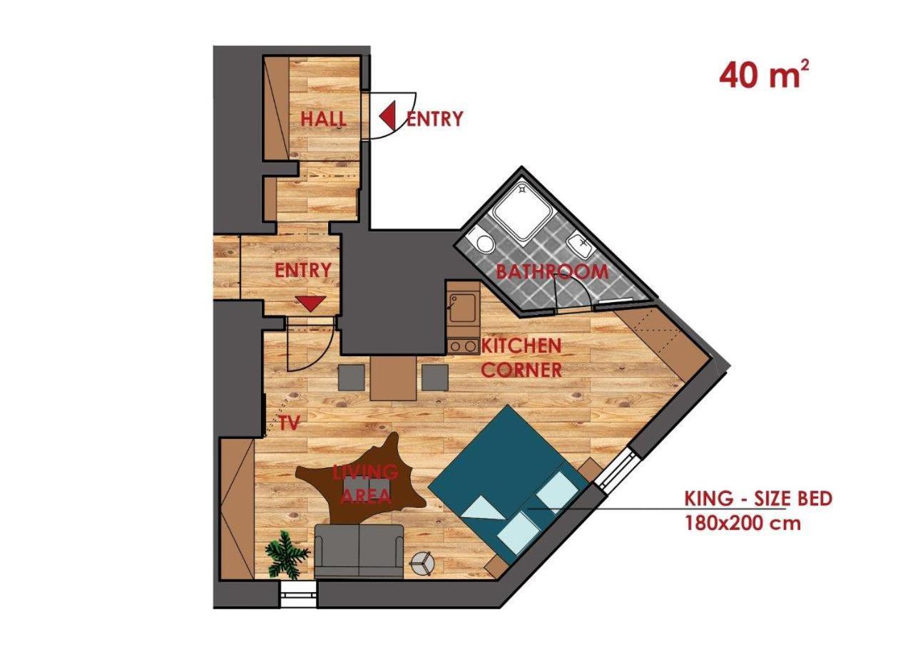 Bohemian Chic 2 Bedroom 2 Bathroom Loft With Hanging Chair Apartament